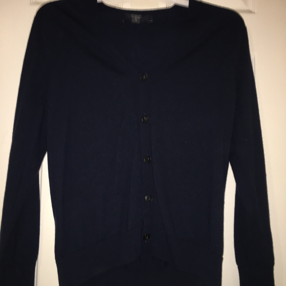 Men's Navy Blue Cardigan